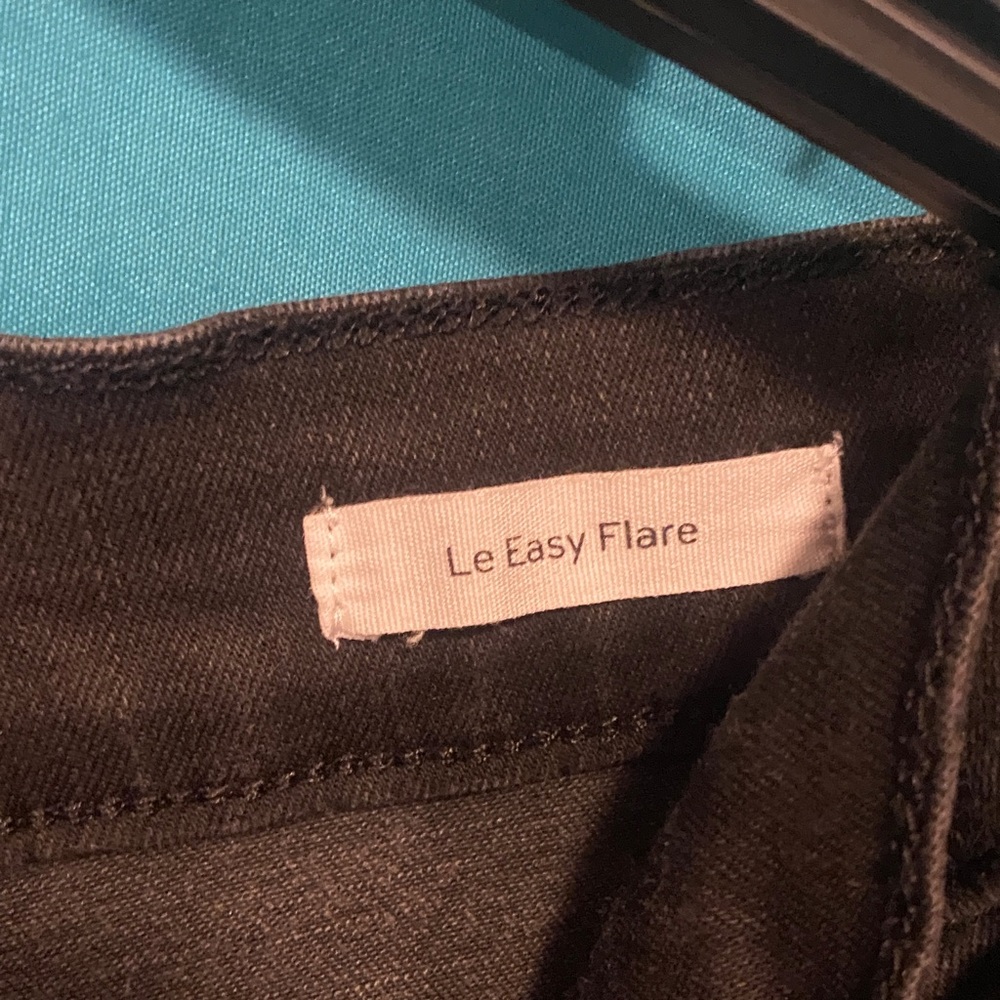 Frame Denim Black Flare Jeans - Picture 4 of 5